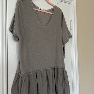 We the Free top ruffle detail . Cotton
